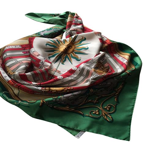 hermes second hand scarf.